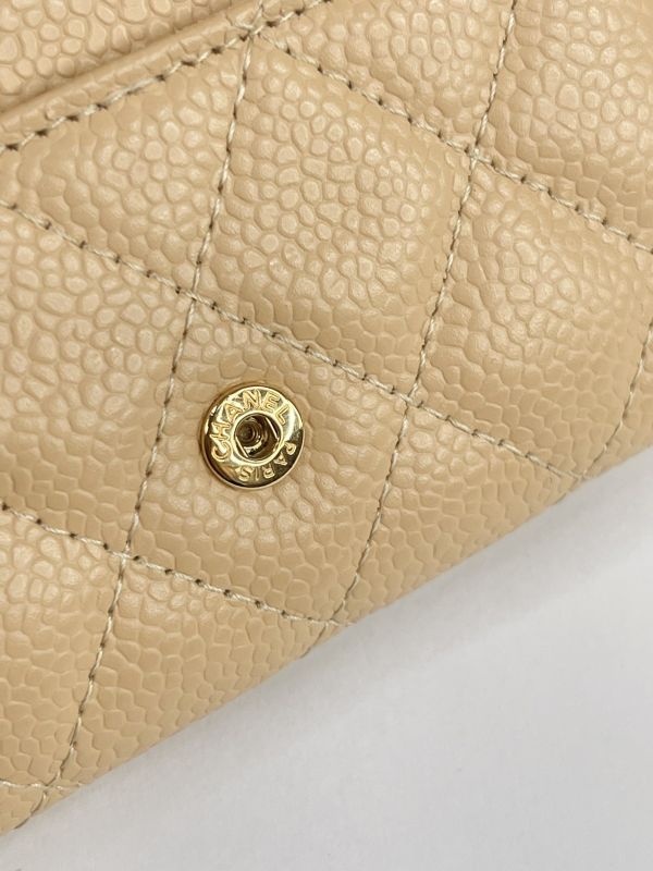 【95成新】CHANEL COCO 牛皮零錢卡包 