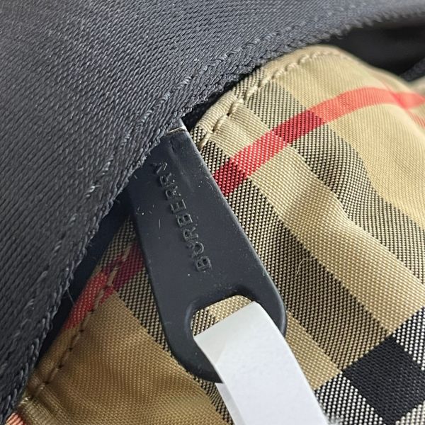 【12期0利率】BURBERRY 經典格紋兩用腰包【95成新】 