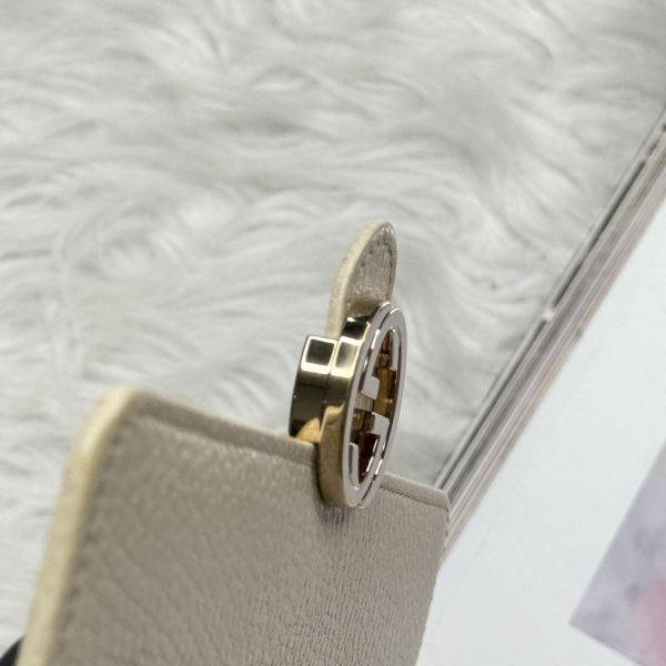 【12期0利率】GUCCI 荔枝皮雙G WOC【9成新】 