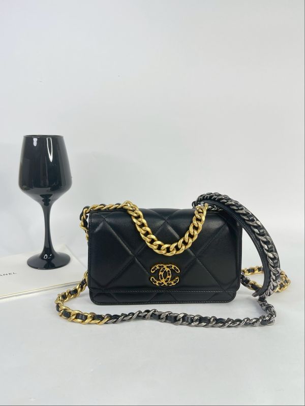 【95成新】CHANEL 19 WOC 