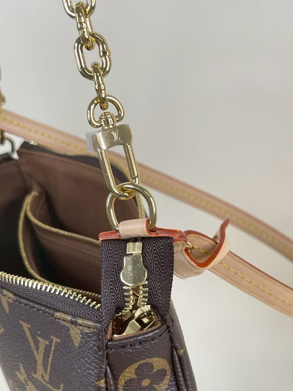 【分期0利率】LV Pochette Accessoires 大麻將包【全新品】