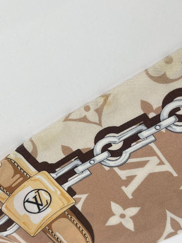【9成新】LV Monogram Confidential 長絲巾 