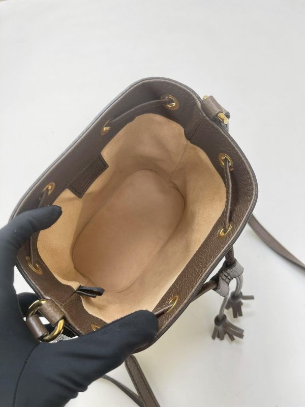 【9成新】GUCCI OPHIDIA GG 迷你水桶 