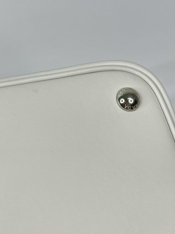 【95成新】PRADA 編織提把兩用托特包 