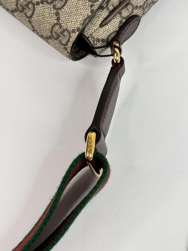 【閒置新品】GUCCI Ophidia 翻蓋斜背包 