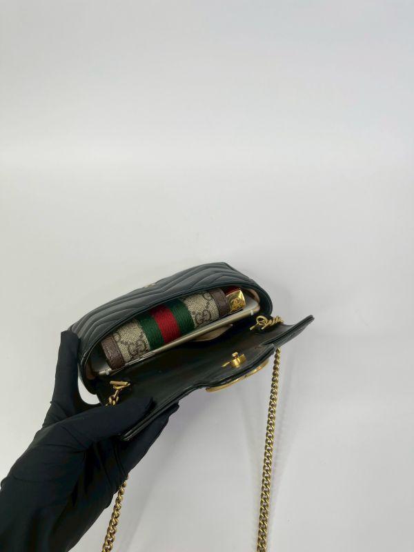 【9成新】GUCCI Marmont 迷你肩背包 