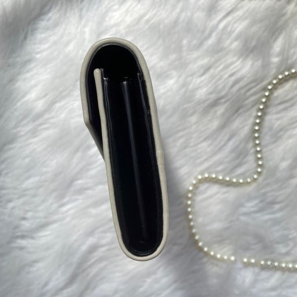 【12期0利率】YSL  MONOGRAM 魚子醬信封長夾【9成新】 