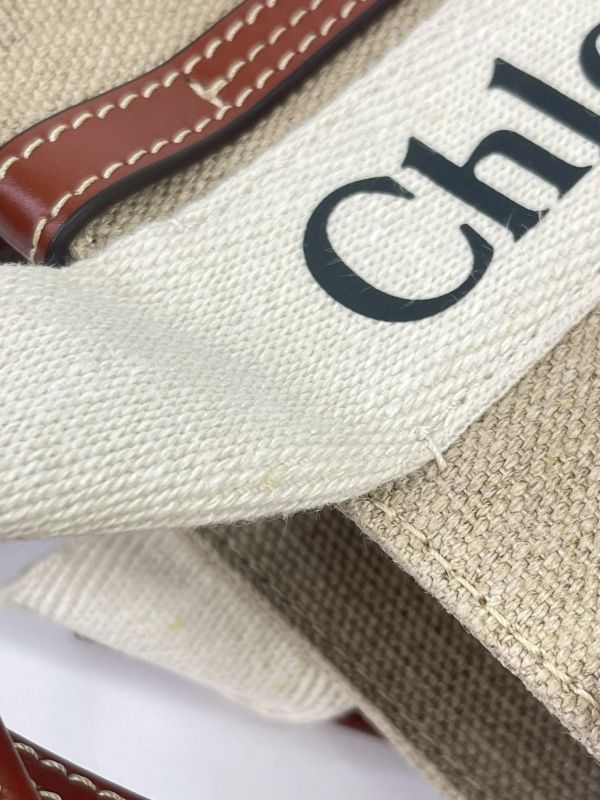 【95成新】CHLOE WOODY TOTE 迷你 棕 