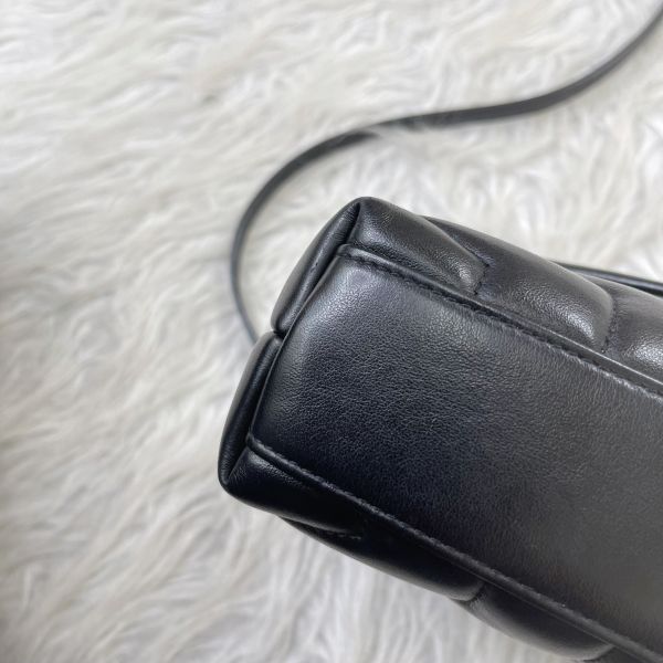 【分期0利率】 YSL LOULOU絎縫皮革Toy手袋 MINI 【9成新】 