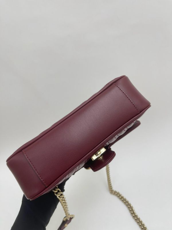 【95成新】GUCCI GG MARMONT 肩背包 小號 