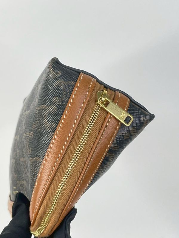 【95成新】CELINE 旋門滿版迷你貝殼包 