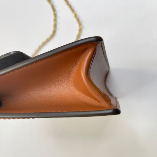 【12期0利率】LV Dauphine 鏈帶錢包【23年8月台灣購證】【95成新】 