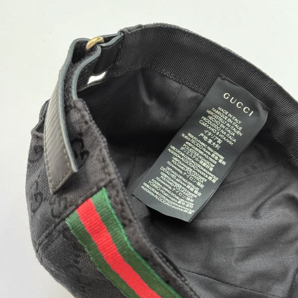 【12期0利率】GUCCI ORIGINAL GG帆布棒球帽【香港購證】【全新閒置】 