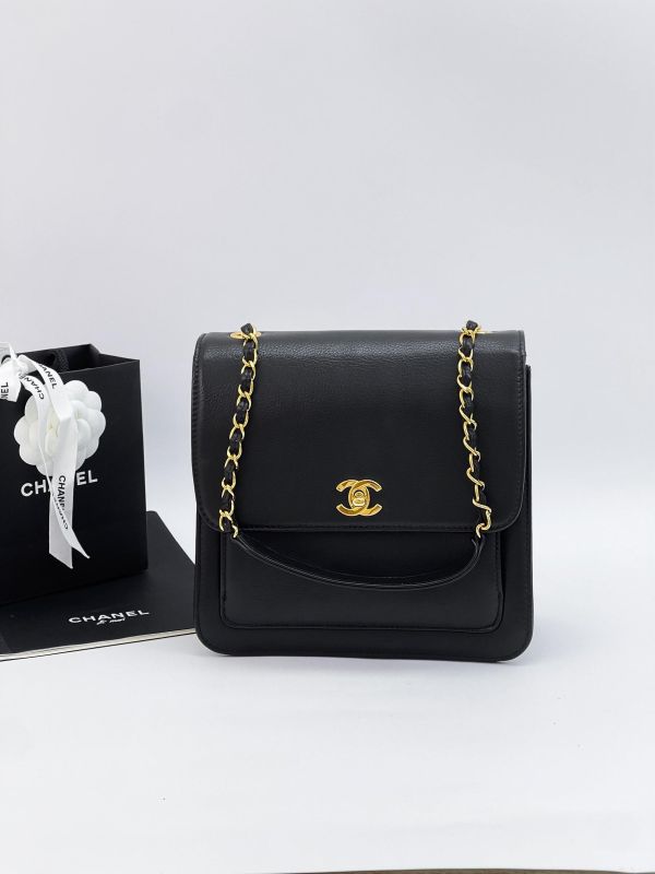 【9成新】CHANEL VINTAGE 翻蓋包 