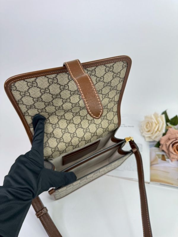 【分期0利率】GUCCI GG RETRO迷你斜背包【8成新】 