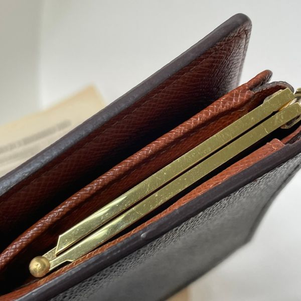 LV  VTG老花零錢對扣式中夾【9成新】【僅限匯款】 