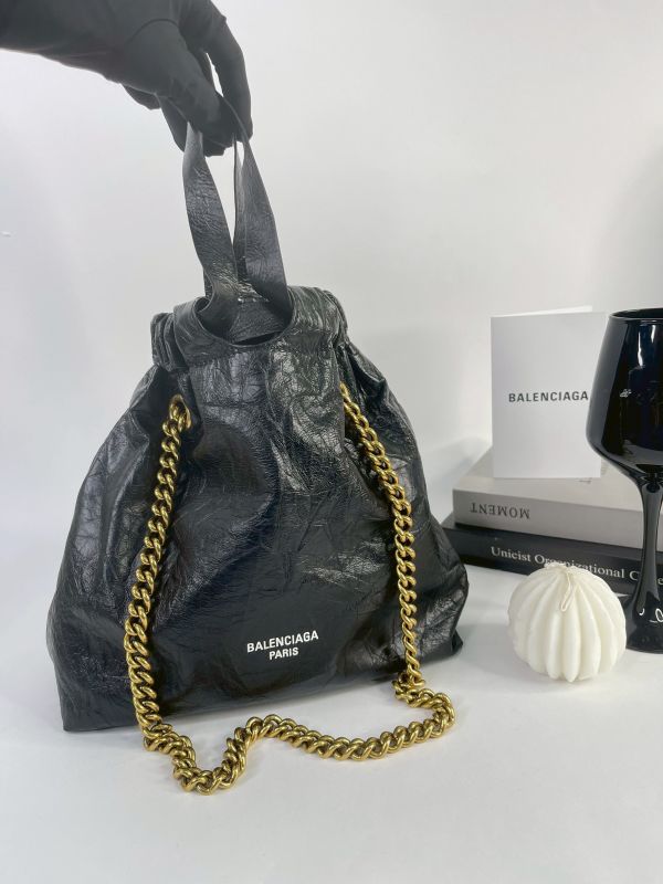 【99成新】BALENCIAGA CRUSH 肩背包   小號 