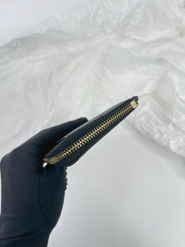 【9成新】CHLOE L字拉鍊零錢卡包 