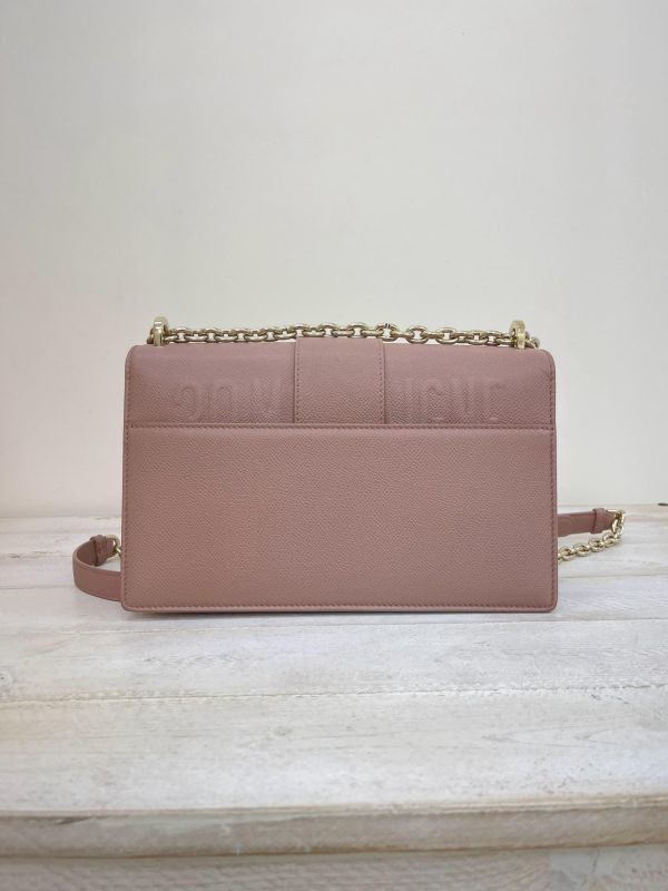 【9成新】DIOR 30 MONTAIGNE 中號 乾燥玫瑰粉 