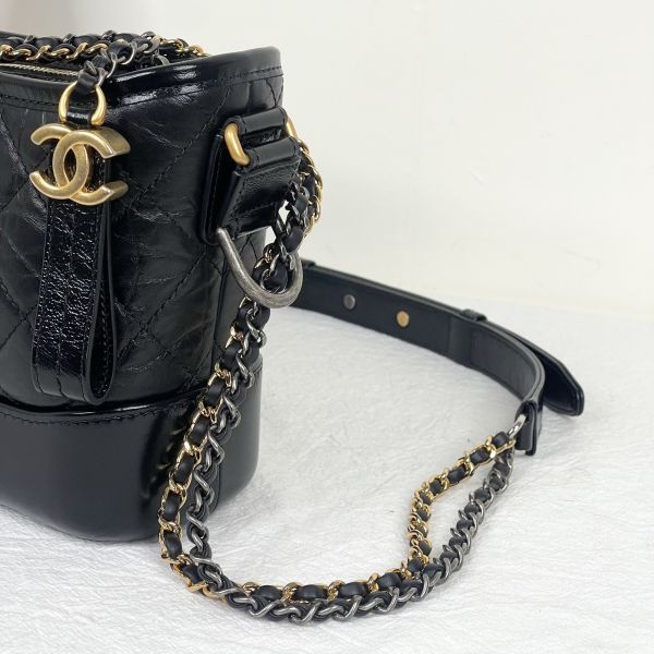 【12期0利率】CHANEL  Gabrielle hobo 流浪包小號【台灣購證】【全新閒置】 