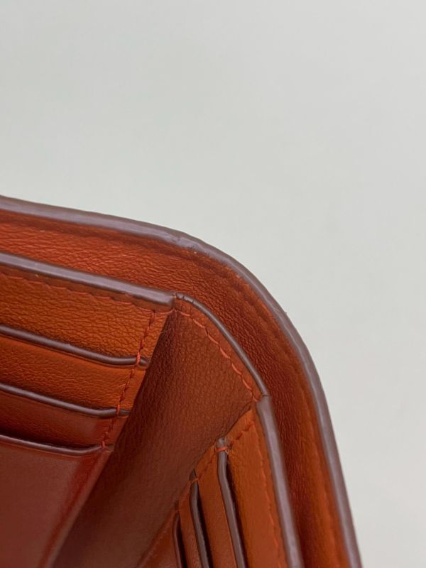 【9成新】LOEWE 粒面小牛皮小號豎款皮夾 