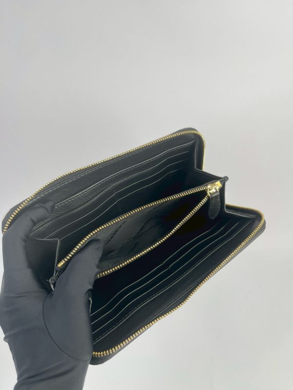 【閒置新品】BURBERRY HOUSE 經典格紋拉鍊長夾 