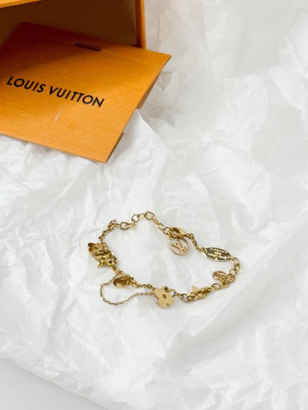 【95成新】LV Blooming Supple 手鍊 