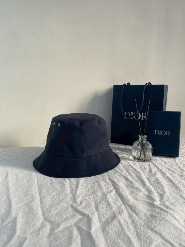 【99成新】DIOR Teddy-D 雙面窄邊漁夫帽 
