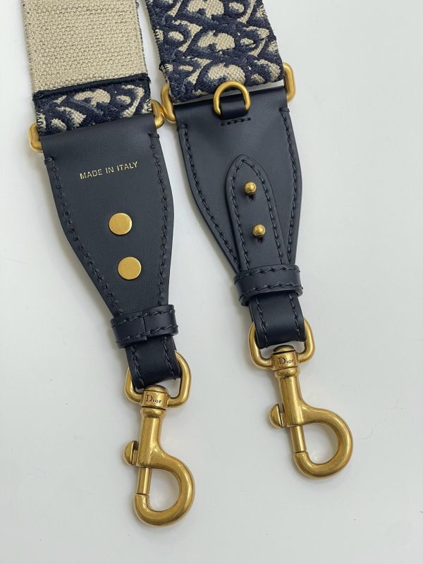 【95成新】DIOR 刺繡寬背帶 