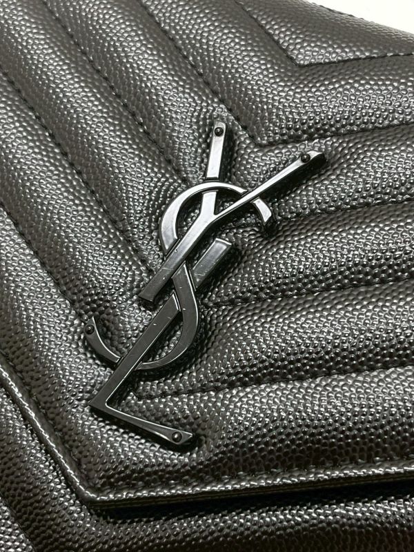 【95成新】YSL WOC 魚子醬鍊包 22.5CM 