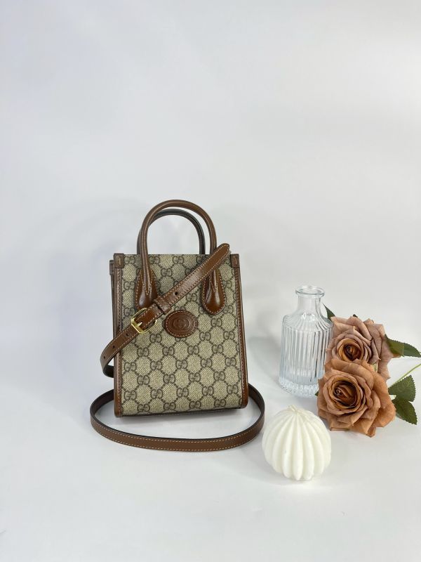 【95成新】Gucci 迷你琴譜包 棕色 
