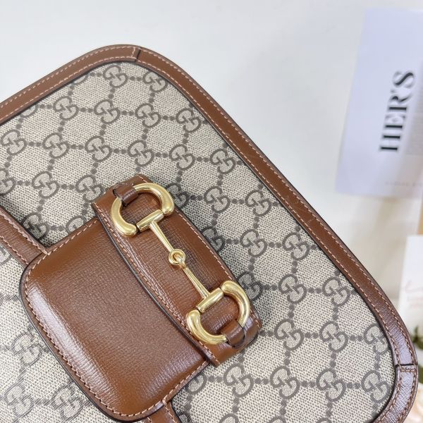 【12期0利率】GUCCI Horsebit 1955小型肩揹袋【95成新】 