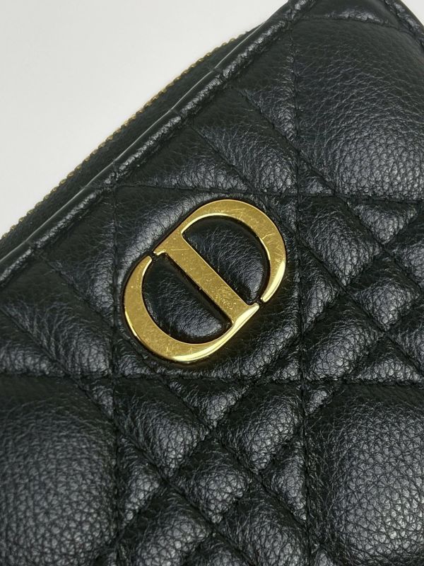 【95成新】DIOR Caro Scarlet 錢包 