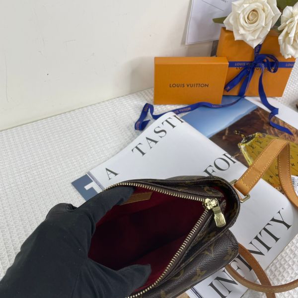 【12期0利率】LV老花豆腐包【9成新】 