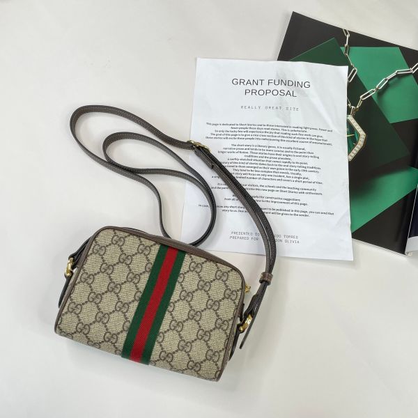 【12期0利率】GUCCI Ophidia mini相機包【9.9成新】 