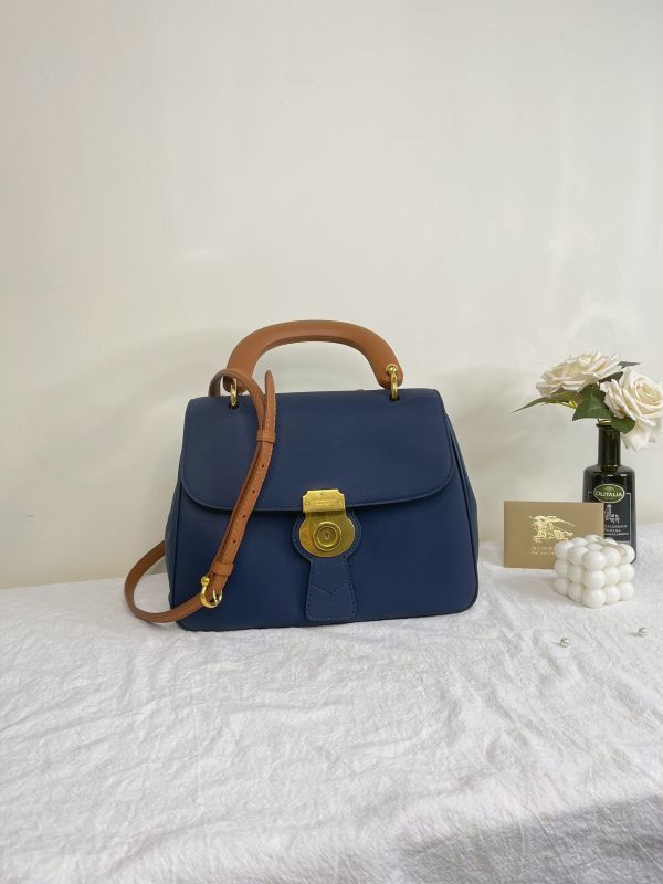 【分期0利率】BURBERRY DK88 中號手提肩背兩用包【9成新】 