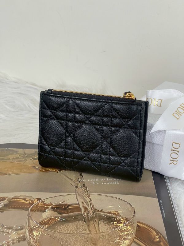【分期0利率】DIOR Caro Dahlia 錢包【99成新】 