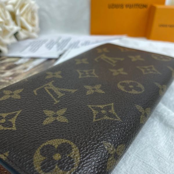 【8成新】【12期0利率】LV 老花對開長夾 
