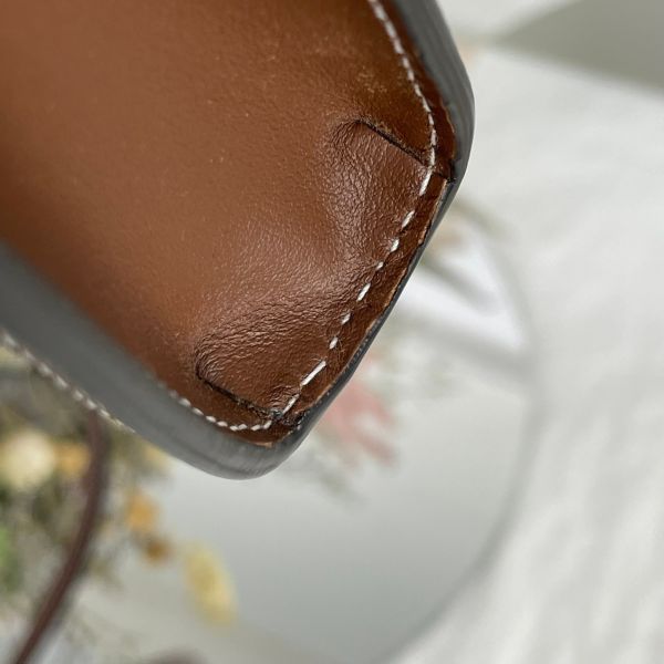 【95成新】【12期0利率】BURBERRY  Pocket 字母帆布拼接小牛皮MICRO斜背包 