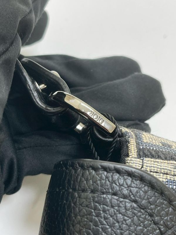【95成新】DIOR Saddle 迷你翻蓋郵差包 