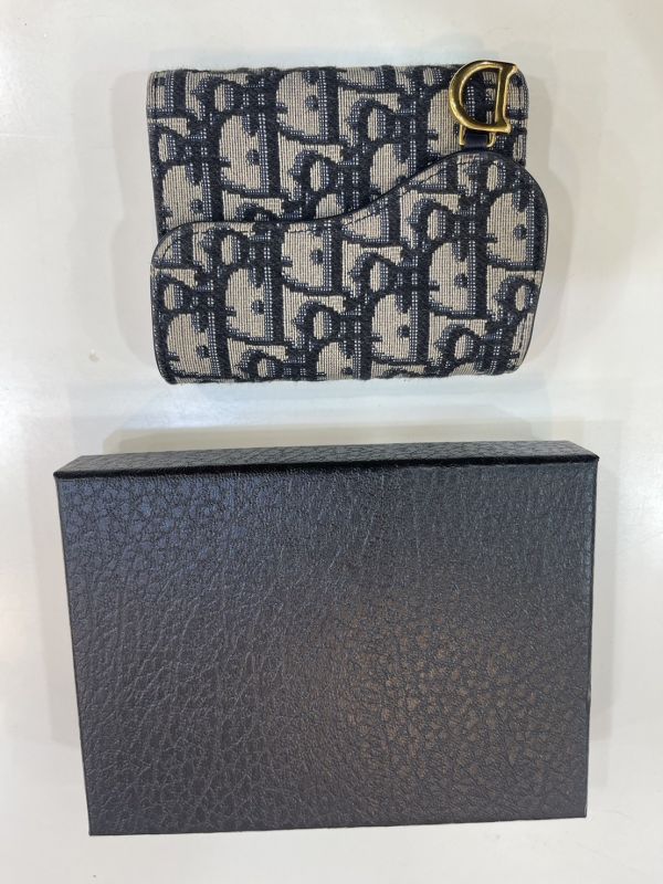 【12期0利率】SADDLE LOTUS 老花三折短夾 S5652CTZQ 