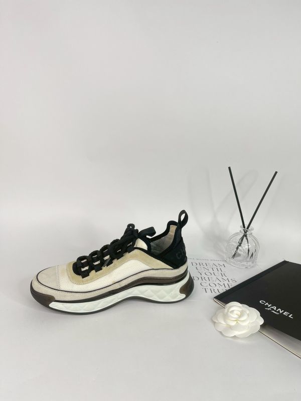 【9成新】CHANEL 黑扣老爹鞋 36.5碼 