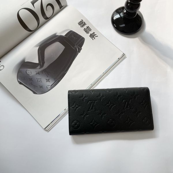 【12期0利率】LV Sarah 老花信封長夾【95成新】 