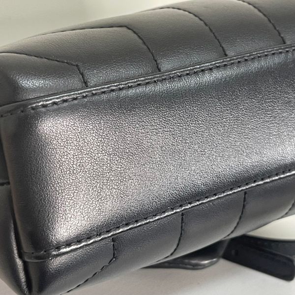 【12期0利率】YSL LOULOU絎縫皮革Toy手袋 MINI 【95成新】 