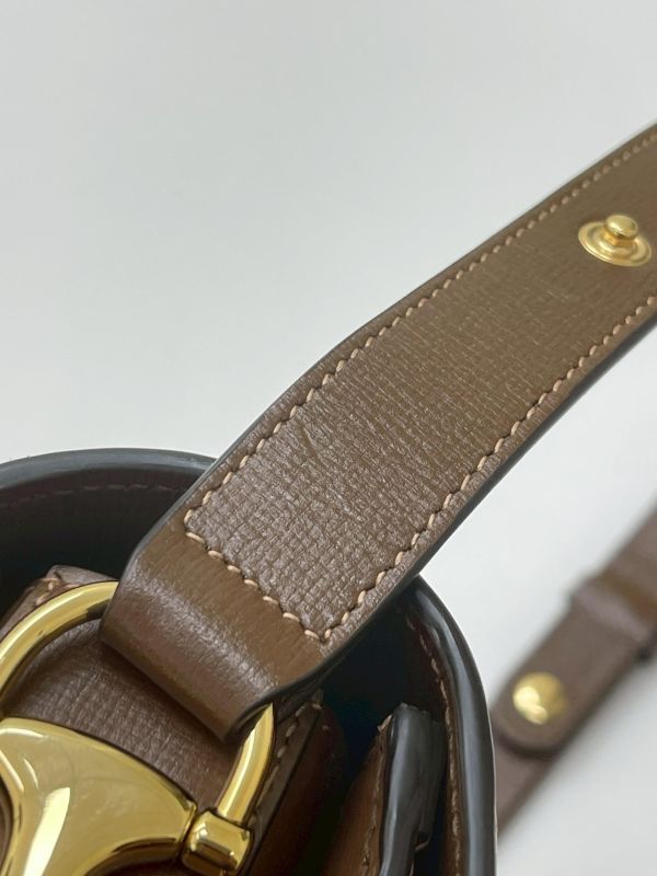 【閒置新品】GUCCI Horsebit 1955 中號馬鞍包 