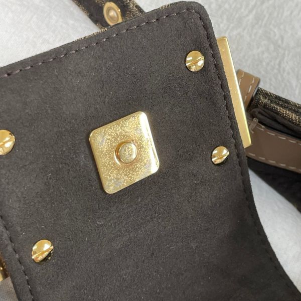 【12期0利率】FENDI 老花迷你餅乾包【95成新】 