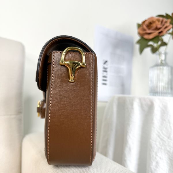 【12期0利率】GUCCI Horsebit 1955 MINI【99成新】 