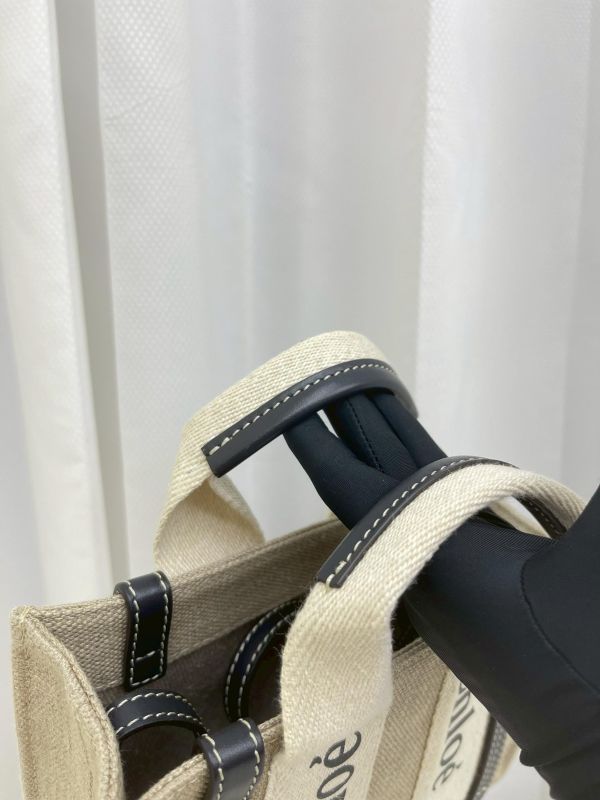 【95成新】CHLOE MINI WOODY 深藍 
