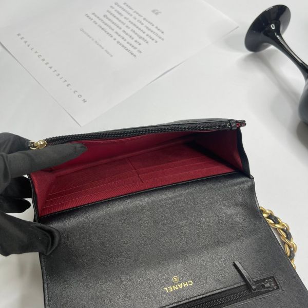 【12期0利率】CHANEL 19  WOC 【9成新】 