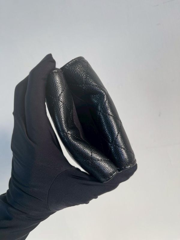 【95成新】CHANEL 26S COCO迷你雙層三折短夾 